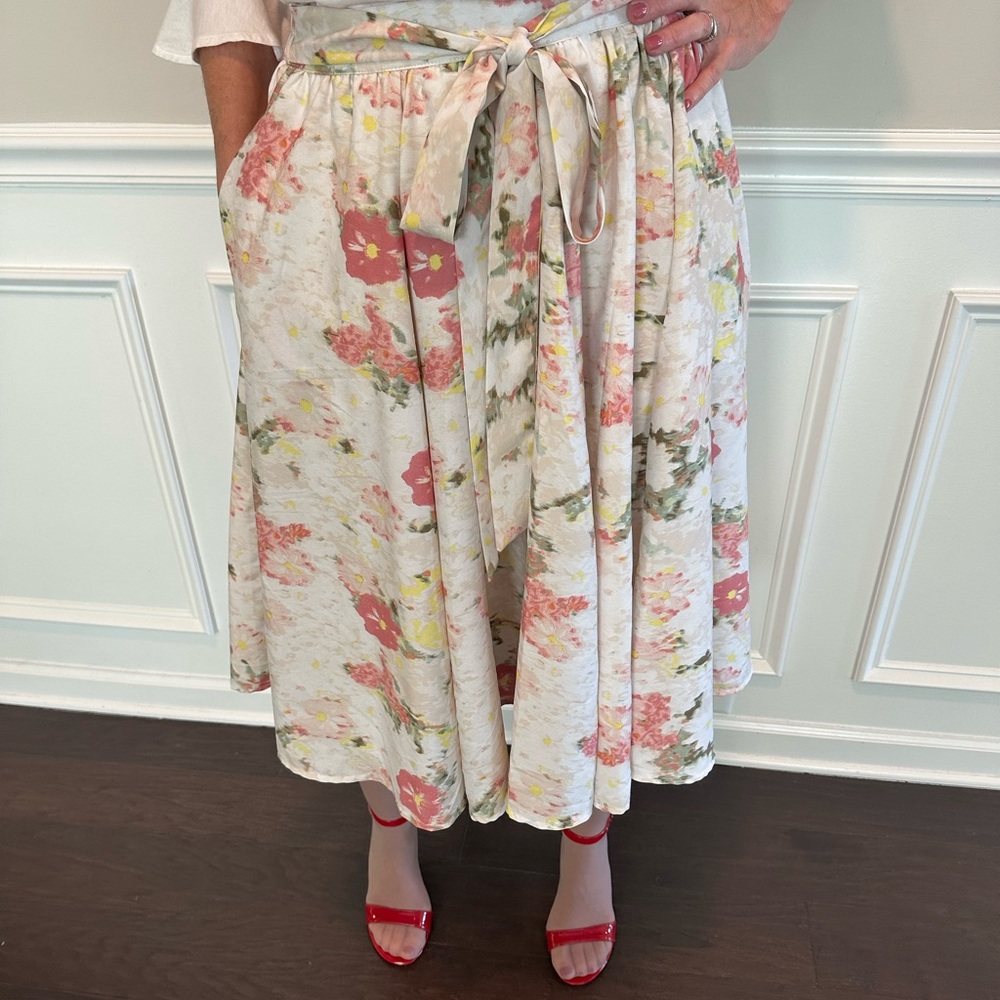 Full Floral Skirt